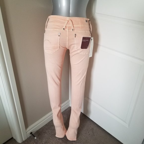 G-STAR RAW Womens Lynn Skinny Coloured Jeans (Slim Fit) - Picture 2 of 12